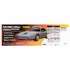 Plasa grila spoiler Racing Argintiu - Small 2x4mm 100x33cm